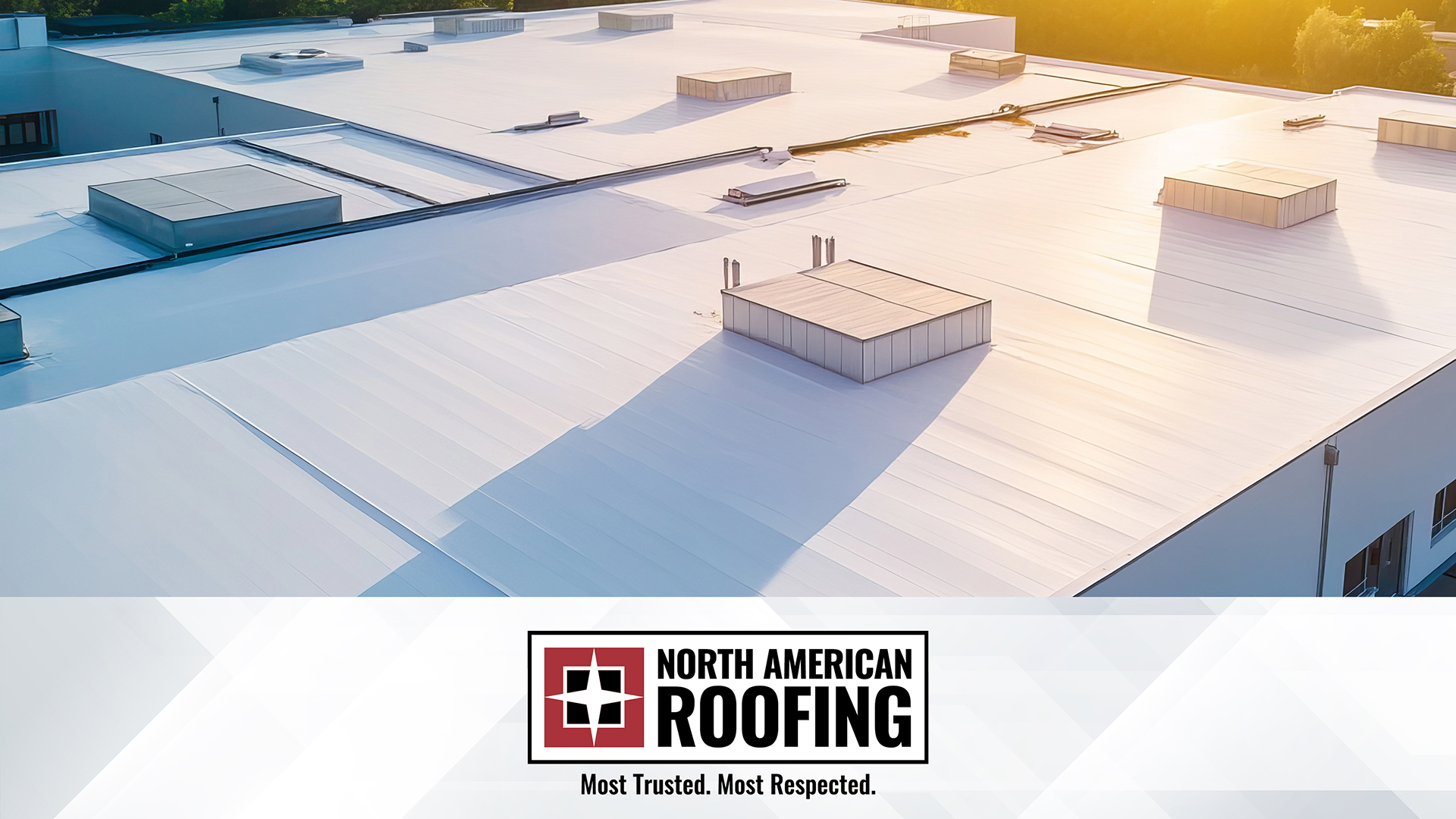 Commercial roofing project